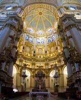 view--granada royal chapel Malaga, Granada, Andalucia, Spain, Europe