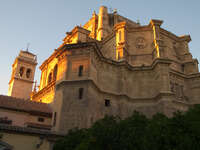 view--monastery st jeronimos outside Malaga, Granada, Andalucia, Spain, Europe