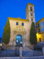 view--granada church Granada, Andalucia, Spain, Europe