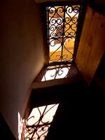 view--shadow from window Ouarzazate, Interior, Morocco, Africa