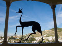 view--washington irving chamber Granada, Andalucia, Spain, Europe