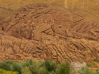 rock nuggets Ait Arbi, Dades Valley, Morocco, Africa