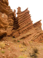 berber alphabet Ait Arbi, Dades Valley, Morocco, Africa