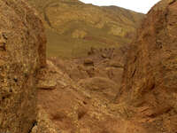 cold valley Ait Arbi, Dades Valley, Morocco, Africa