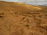 descention point Ait Arbi, Dades Valley, Morocco, Africa