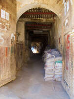fez medina wool storage Fez, Imperial City, Morocco, Africa