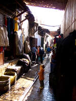 fez souks kid Fez, Imperial City, Morocco, Africa