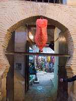 giant slipper Fez, Imperial City, Morocco, Africa