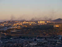 fez smoke Fez, Imperial City, Morocco, Africa