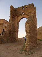 merenid tomb ruin Fez, Imperial City, Morocco, Africa