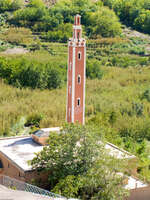 berber mosque near toubkal Marrakech, Atlas Mountains, Morocco, Africa