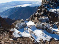 above toubkal Imlil, Atlas Mountains, Morocco, Africa