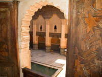 medersa cell Marrakech, Interior, Morocco, Africa