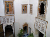 courtyard Marrakech, Imperial City, Morocco, Africa