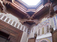 museum dar jamai corner Meknes, Imperial City, Morocco, Africa