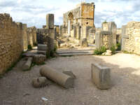 house of columns maybe Meknes, Moulay Idriss, Imperial City, Morocco, Africa