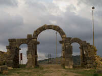 arch exit Meknes, Moulay Idriss, Imperial City, Morocco, Africa