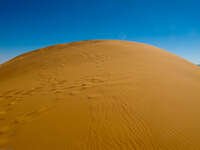 sand hill of merzouga Merzouga, Sahara, Morocco, Africa