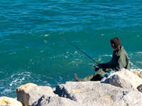 tangier fisherman Tangier, Mediterranean, Morocco, Africa