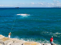 fishing in tangier Tangier, Mediterranean, Morocco, Africa