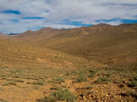 barren valley Tomboctou, Todra Gorge, Morocco, Africa