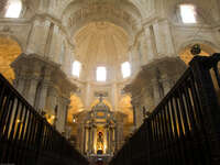 cathedral inside Cadiz, Andalucia, Spain, Europe