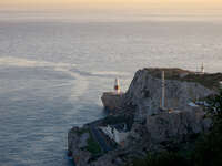 gibraltar lighthouse Tangier, Algeciras, Gibraltar, Mediterranean Coast, Cadiz, Morocco, Spain, Gibraltar, Africa, Europe