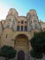 malaga cathedral Malaga, Andalucia, Spain, Europe