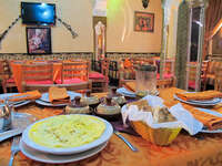 vegetarian breakfast in hotel etoler Marrakech, Imperial City, Morocco, Africa