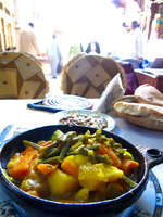 veggie tagine at thami Fez, Imperial City, Morocco, Africa