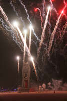 anubis fireworks Black Rock City, Neveda, USA, North America