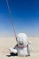 strangling baby Black Rock City, Neveda, USA, North America