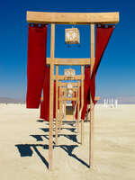 japan temple Black Rock City, Neveda, USA, North America