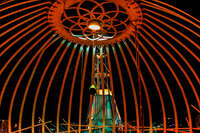 cage of burning man Black Rock City, Neveda, USA, North America