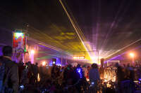 disco at night Black Rock City, Neveda, USA, North America
