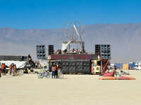 heart disco Black Rock City, Neveda, USA, North America