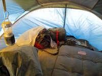 my sandy camp Black Rock City, Neveda, USA, North America