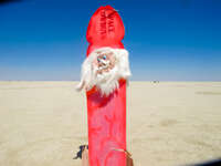 desert image Black Rock City, Neveda, USA, North America